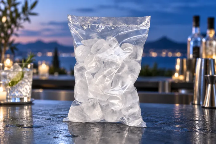 Imagen de previsualización de Bolsas para hielo sin manilla 1 Kg - Enflex, Fábrica de bolsas plásticas