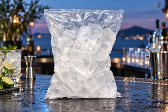 Imagen de previsualización de Bolsas para hielo sin manilla 2 Kg - Enflex, Fábrica de bolsas plásticas