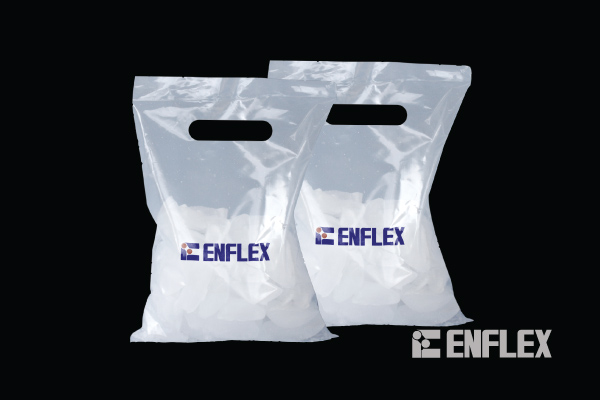 Bolsas para hielo con manilla 1 Kg - Enflex, Fábrica de bolsas plásticas