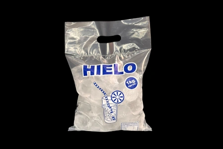 Imagen de previsualización de Bolsas para hielo con manilla 1 Kg - Enflex, Fábrica de bolsas plásticas